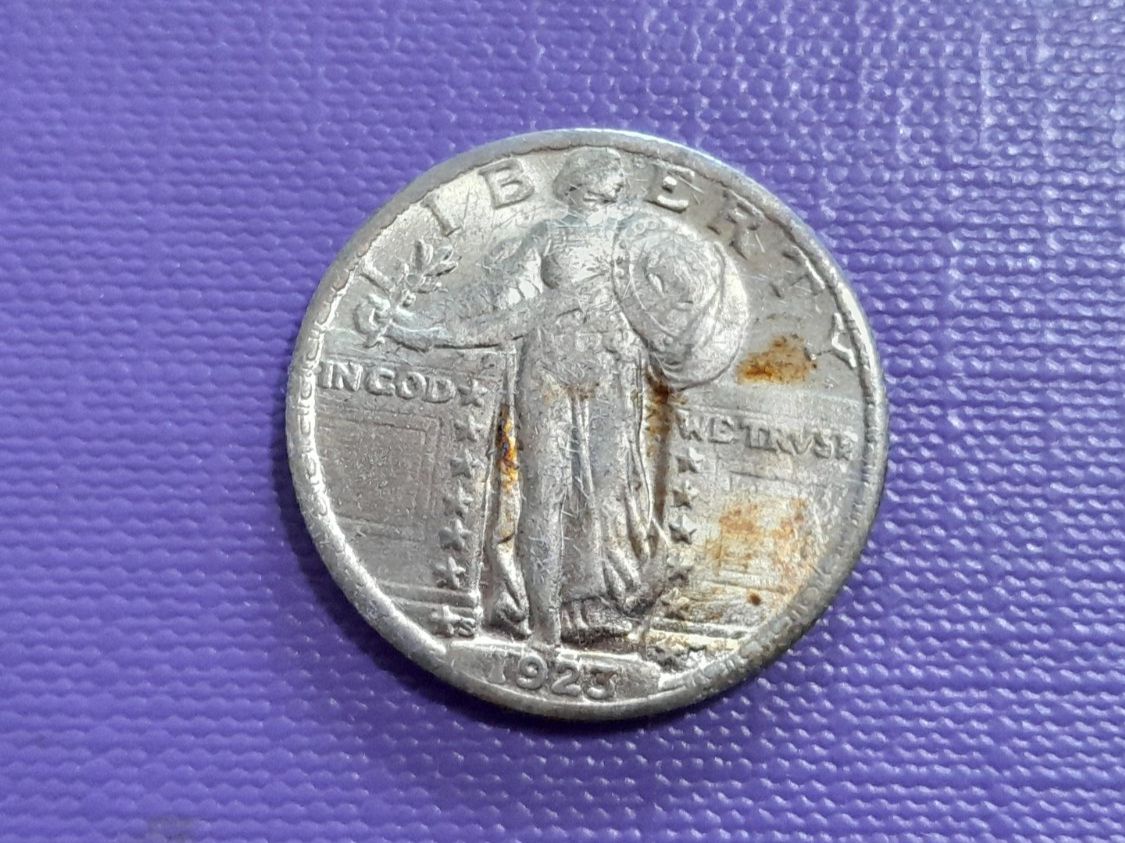 Tutti le monete: 1/4 dollar 1923, USA – Usato da Aarau venduto da Reto_BA_01