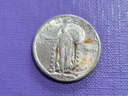 1/4 dollar 1923, USA