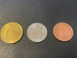 MÜNZLOT 1993–1994 – USBEKISTAN GEORGIEN TURKMENISTAN