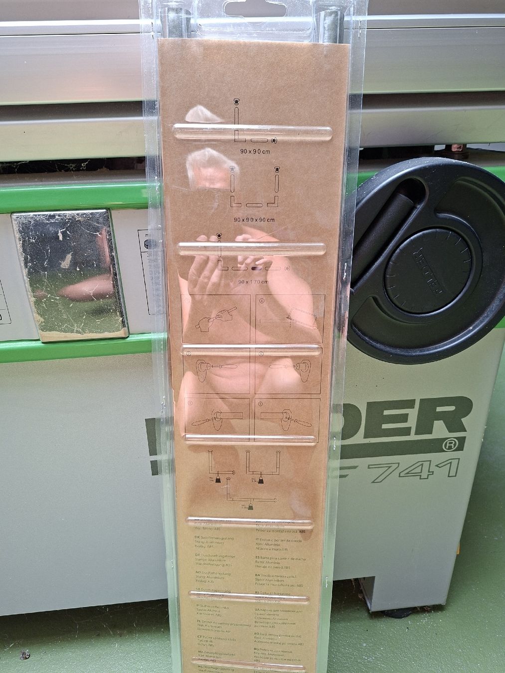 Jysk Sonstiges für das Badezimmer: Duschvorhangstange VARA neu Masse 90x90 cm oder 170 cm. – Neu (gemäss Beschreibung) aus Meikirch von chrigeli06 2