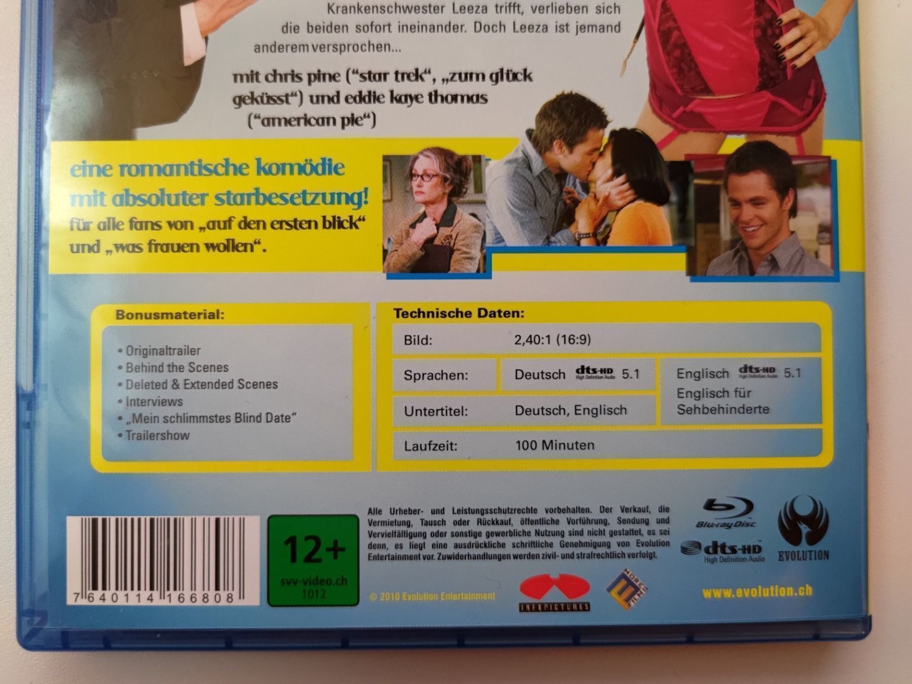 Tutti i DVDs: Blind Dating – Usato da Liestal venduto da Kratzilla 3