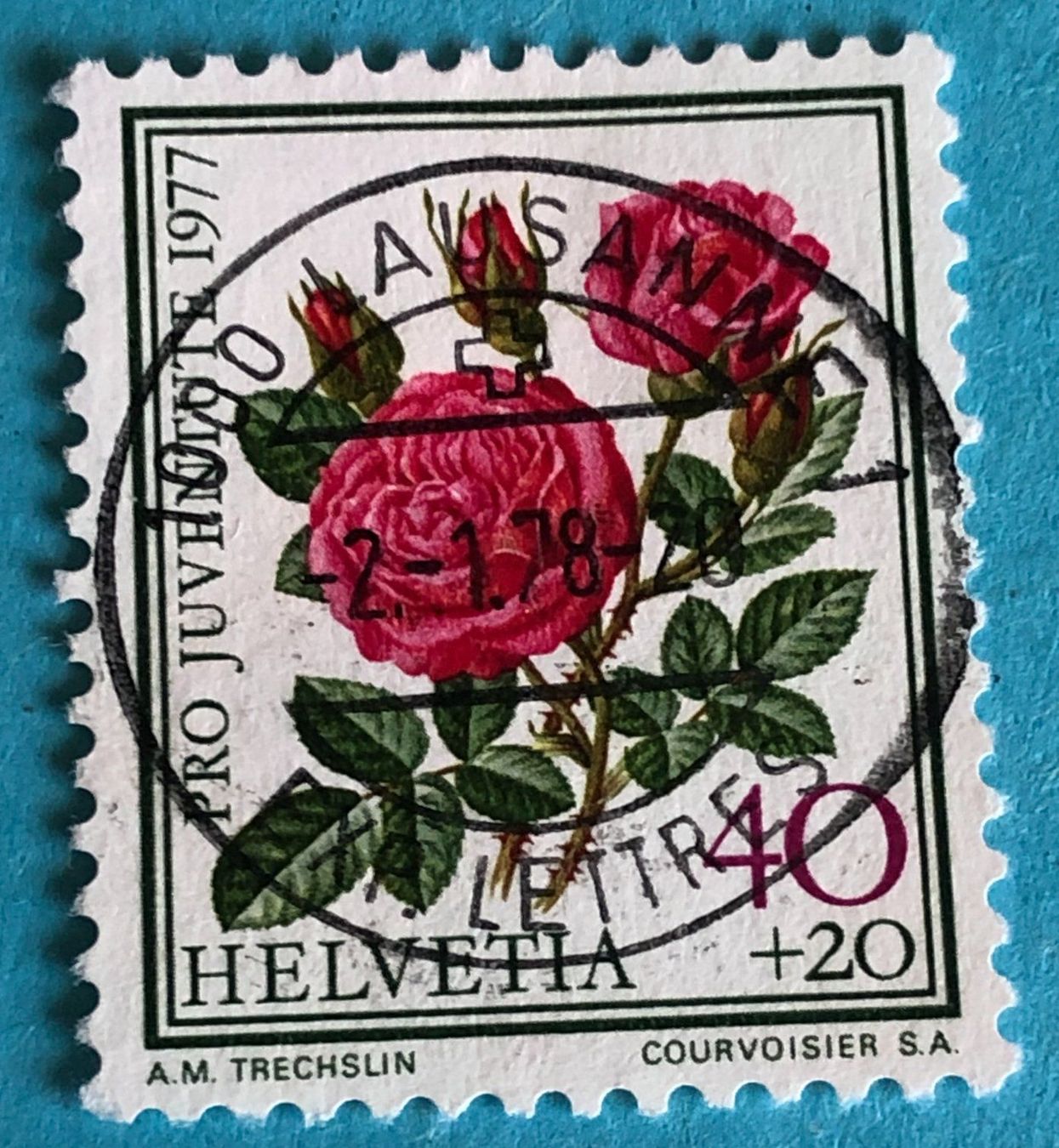 Tutti i francobolli: Nr.J 262 mit Vollstempel  Lausanne – Usato da Aarau venduto da Billa007