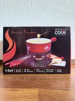 Service à fondue Swiss-Fondue STYLE n COOK rouge 22cm
