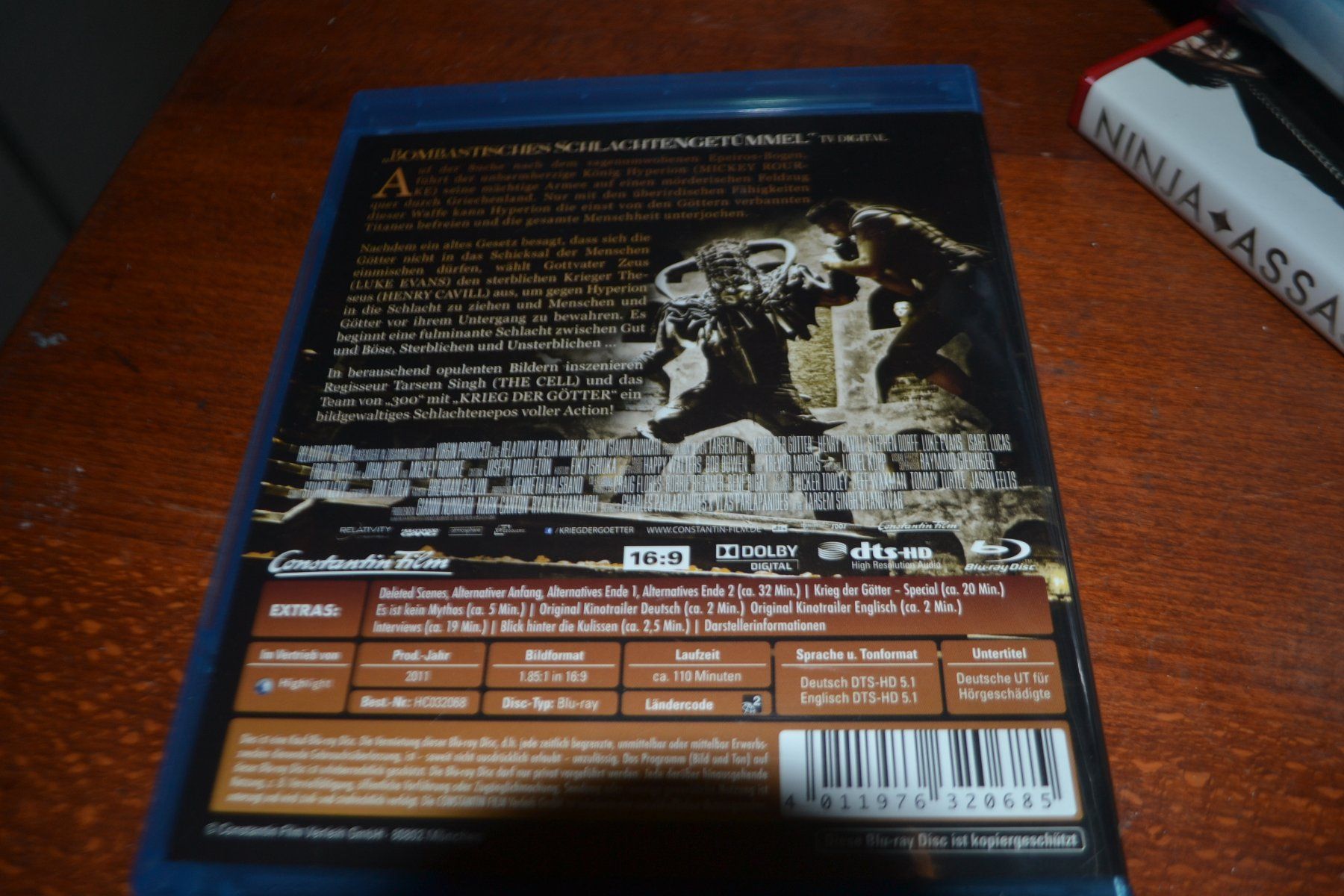 Tutti i DVDs: Krieg der Götter – Usato da Laupen ZH venduto da chefdom 1
