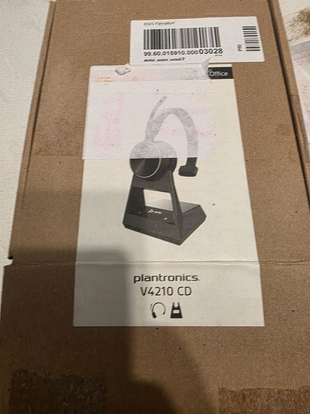 Plantronics Cuffie: Plantronics Headset V4210 CD mit Basisstation gebraucht – Usato da Untersiggenthal venduto da HK-D