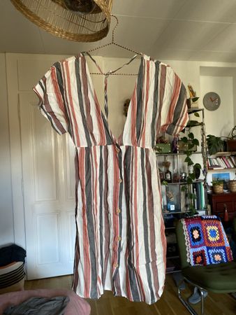 Robe d'été rayée, idéale pour la plage - Taille S/M