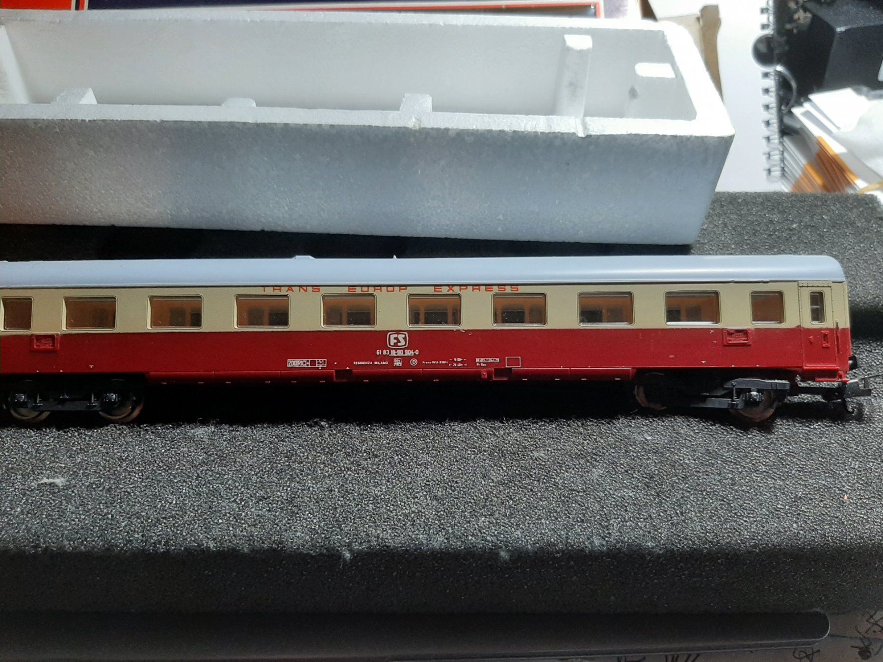 Lima Modellini di ferrovie: LIMA FS TRANS EUROP EXPRESS 9133 – Usato da Avully venduto da RIVALIS