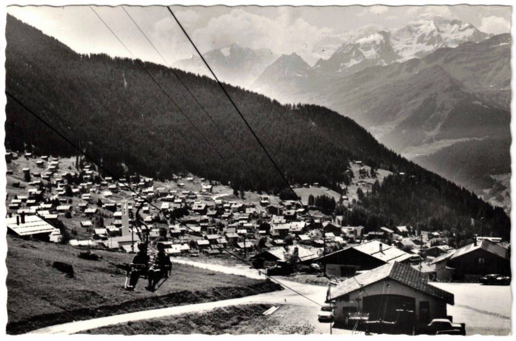 Cartoline postali: Verbier - Sessellift Savolayres – Usato da Binningen venduto da Mountainrider