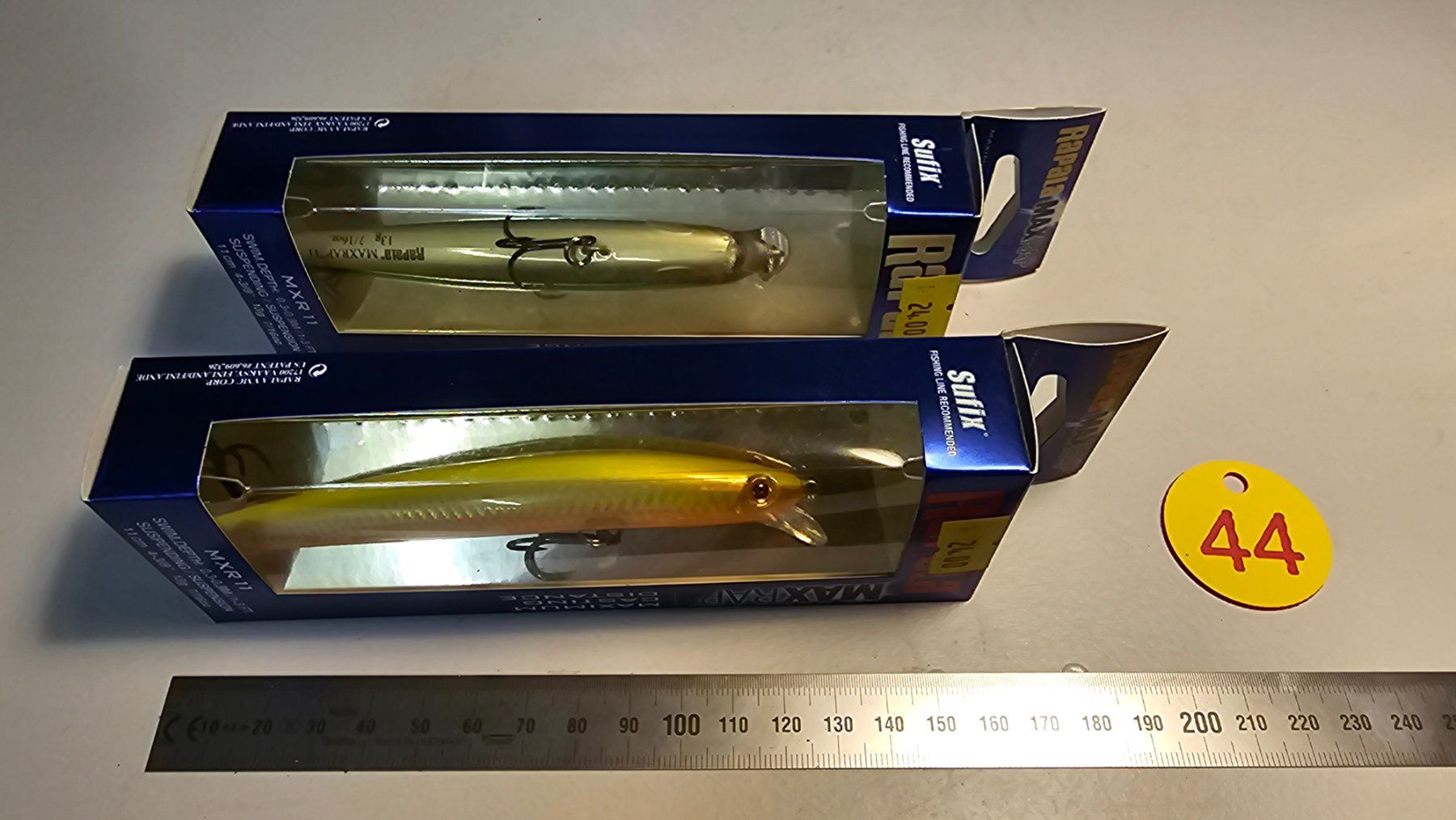 Rapala Esche: 2 Rapala Maxrap Köder, neu & OVP, Top Zustand, Max Casting – Nuovo e nell'imballaggio originale da Abtwil SG venduto da Fischerei_Artikel