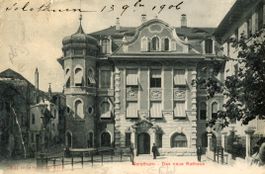 Solothurn   SO  -   Das neue RATHAUS      um  1 9 0 6