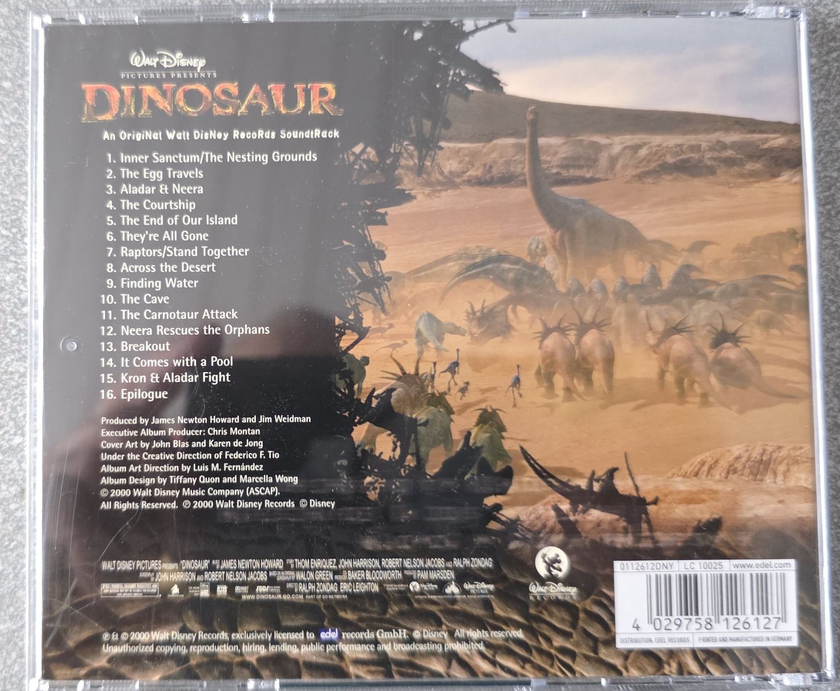 CDs: Dinosaur -  Original Motion Picture Soundtrack CD – D'occasion à Oetwil am See par fineli2 1