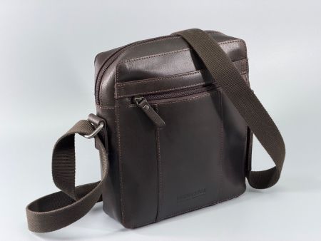 Leonard Heyden Ledertasche Umhängetasche Top Zustand!