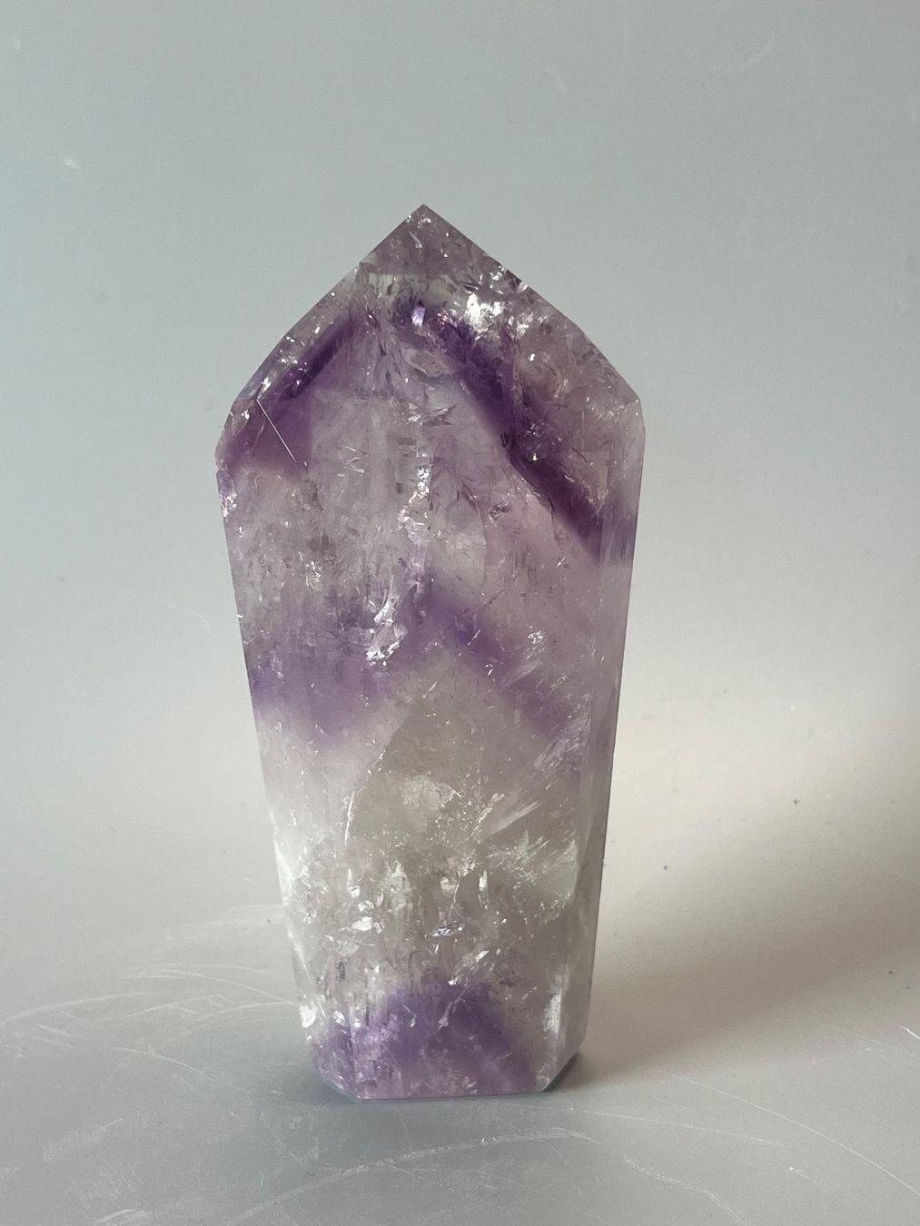 Minerali & Pietre curative: Wunderschöner Phantom Amethyst Kristall - 13cm, 385g – Nuovo e nell'imballaggio originale da Zürich venduto da unique2010 1