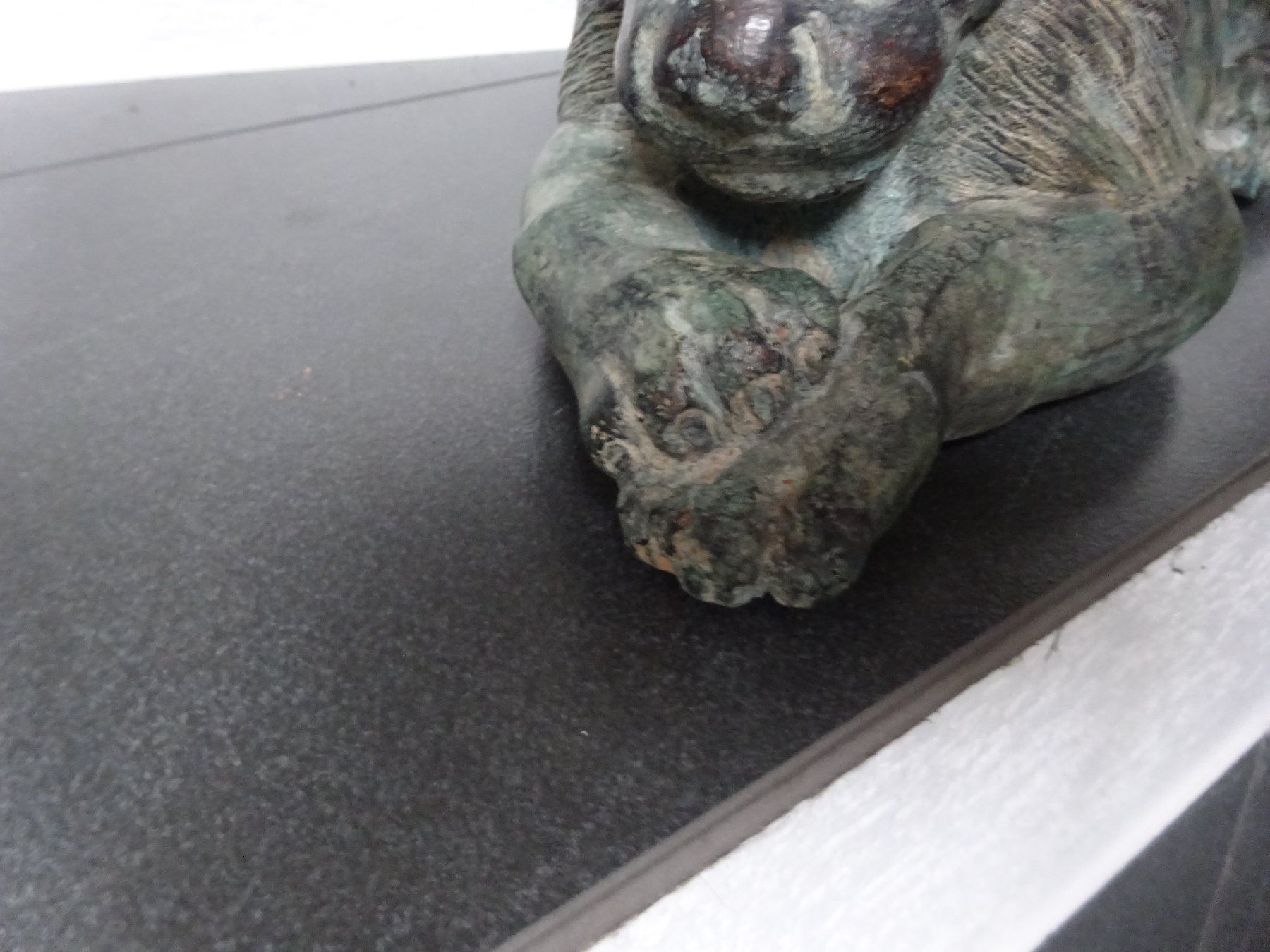 Sculture & Statue: Löwen Denkmal Rom Bronze Brunnen – Usato da Esslingen venduto da eintagammeer 6