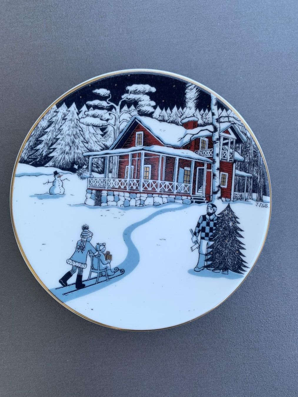 Toutes les décorations: Dekor Wandteller Finnland – D'occasion à Grossdietwil par fab_8bdy 3