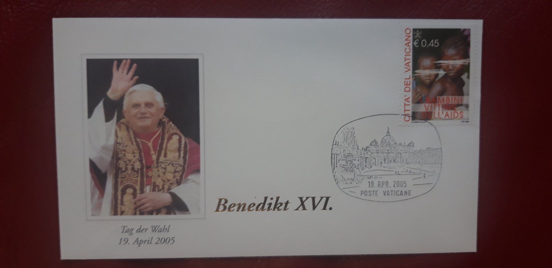 Tutti i francobolli: 3x Sonderpostbriefe des Papstes – Usato da Horw venduto da mi.ba 1
