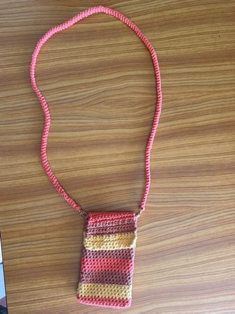 Tasche Handytasche Nateltasche Mode Häckeln Handmade