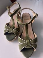 Neu: wildledersandalen styl 50-er Jahre gr. 39