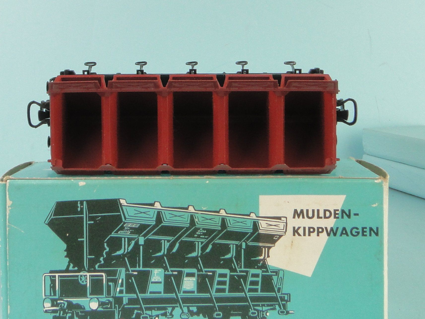Märklin Modellini di ferrovie: Märklin 4635 Muldenkippwagen, neuwertig – Usato da Bülach venduto da cann11 3