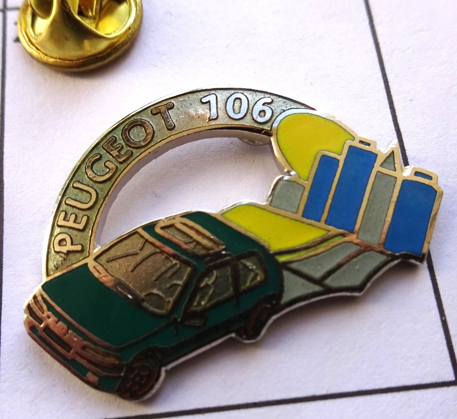 Placchette & Badge: Pin PEUGEOT  106  Auto – Usato da Utzenstorf venduto da BUtter81