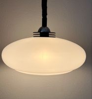 Vintage 70er Space Age Hängelampe UFO Lampe Acryl/Kunstoff