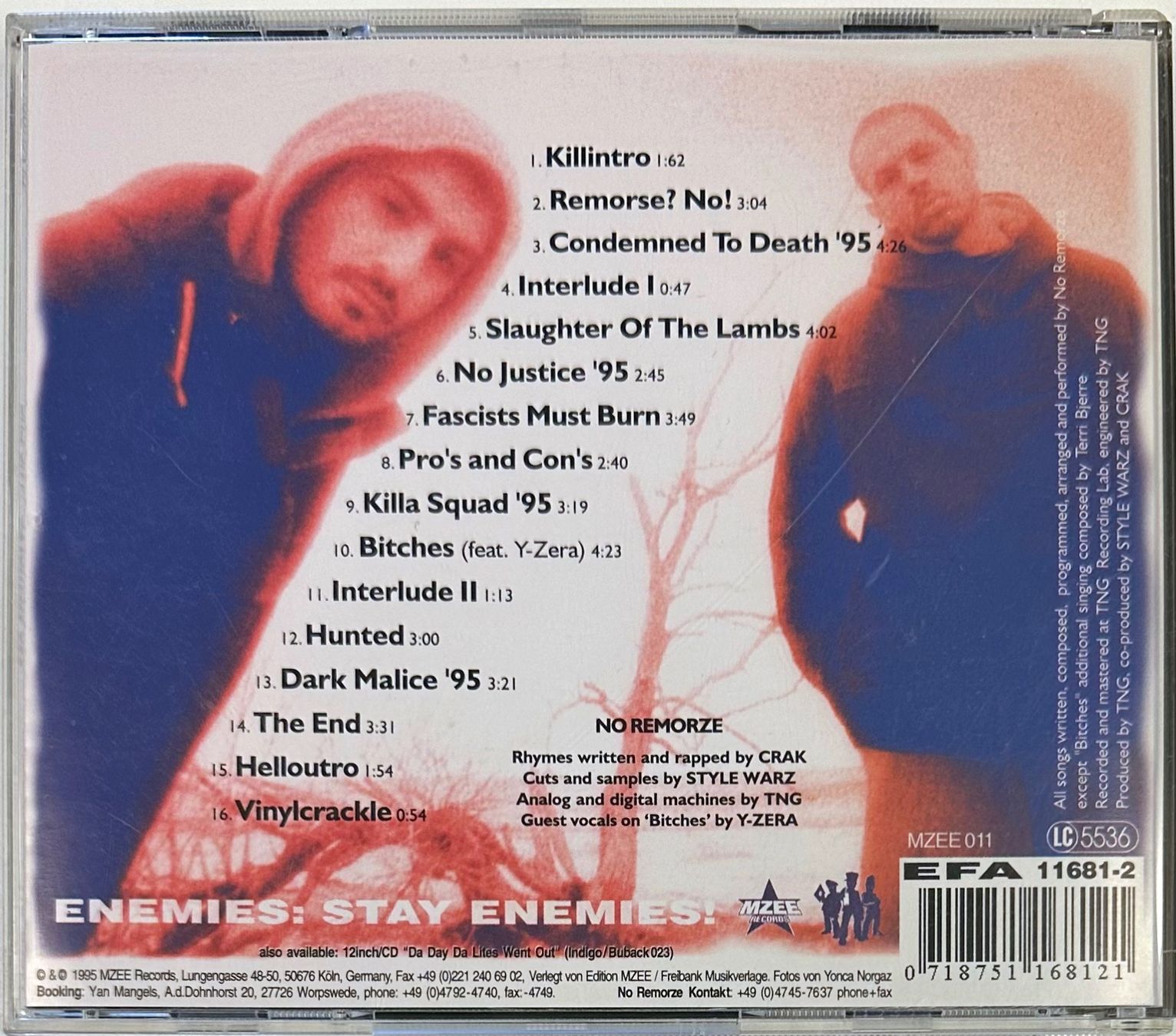 CDs: No Remorze – The End – Gebraucht aus Martigny von jereq 1
