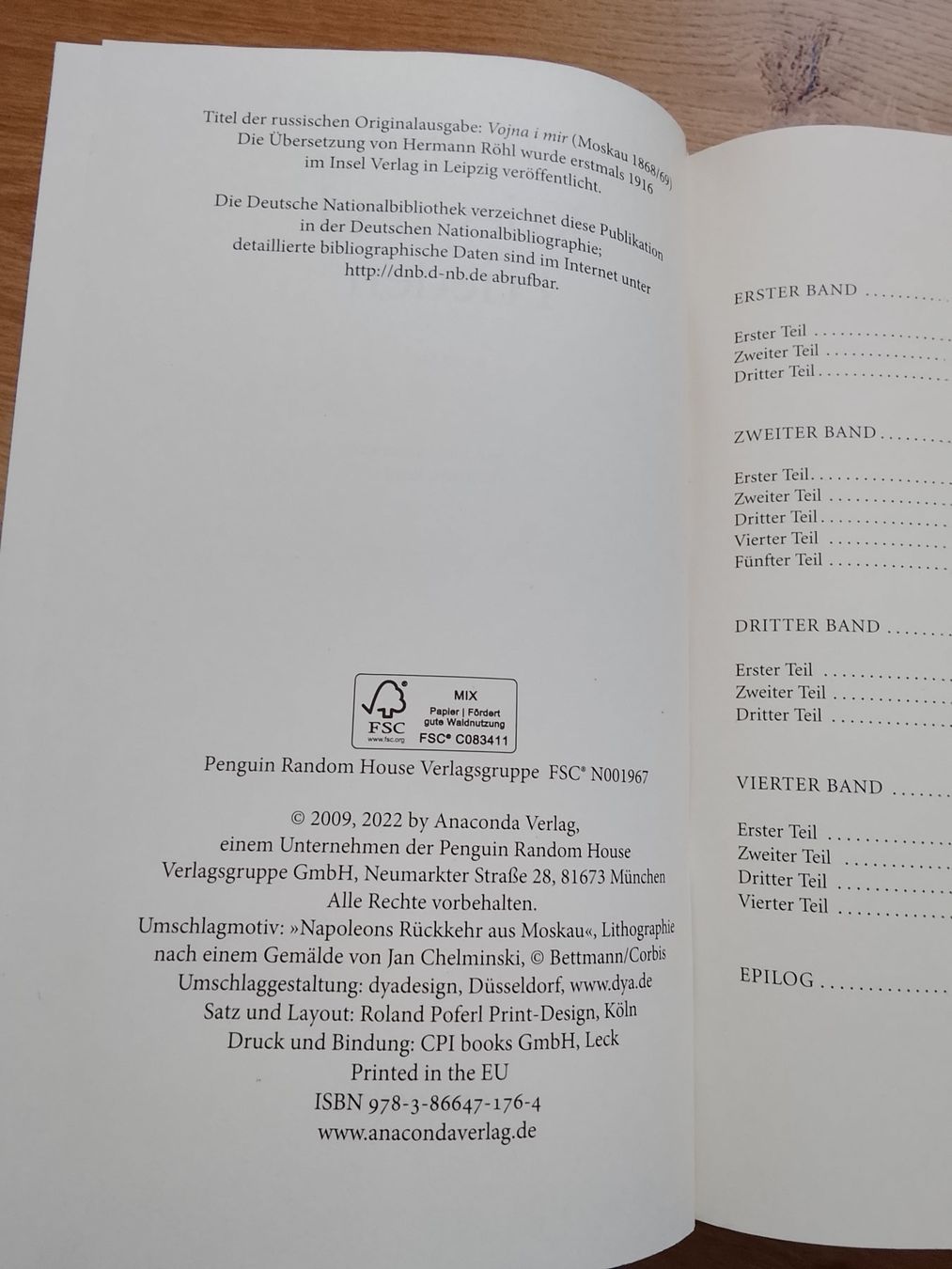 Bücher: Krieg und Frieden – Gebraucht aus Marbach LU von Dominik1992 2