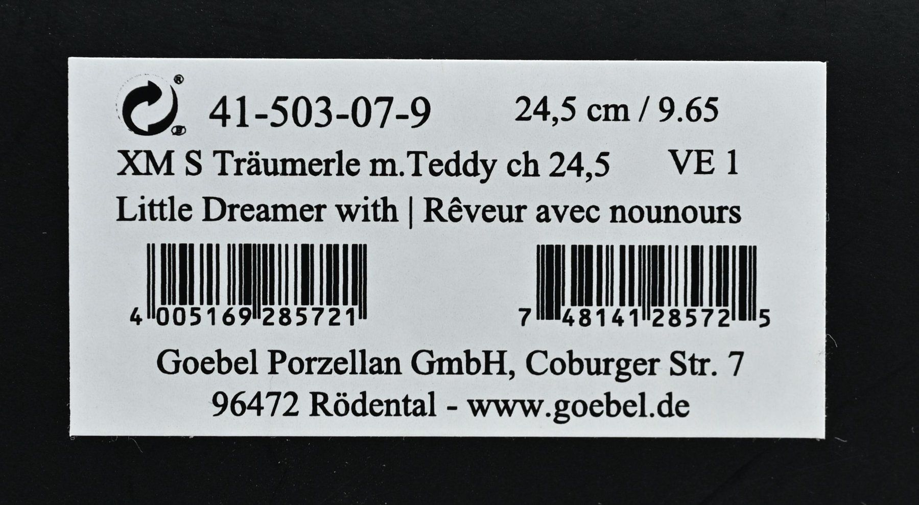Figuren: GOEBEL ENGEL mit Kuschelteddy – Gebraucht aus Dürnten von pema28 6