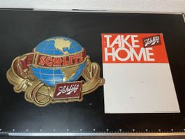 2 Schlitz Schilder