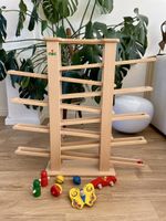 NIC Multibahn Medi | 7 Laufteilen - Holzspielzeug |Kugelbahn