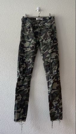 Jeans skinny militare