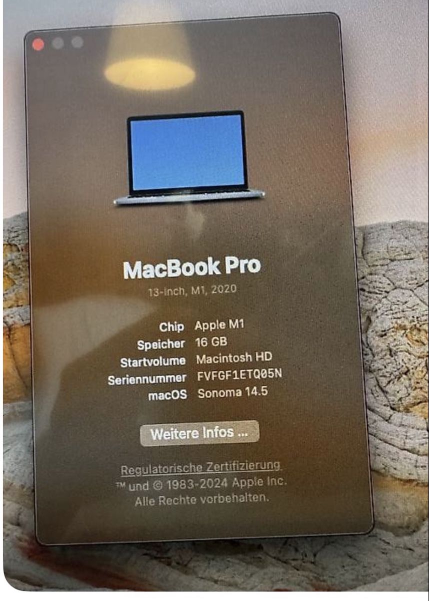 Apple Notebook: Mac Book Pro 13 M1 16GB / 1TB SSD – Usato da Oberengstringen venduto da vta_9x92 1