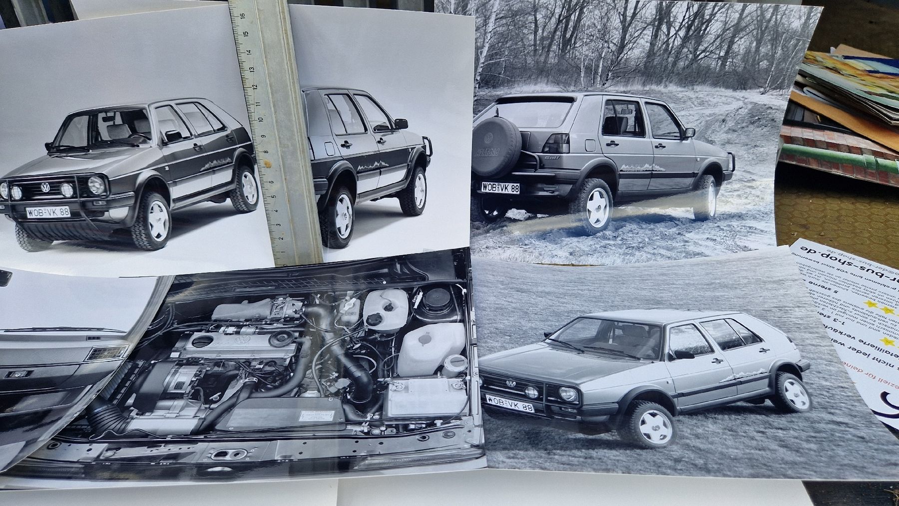 VW Dokumente: Information de Press. Golf Rallye. – Gebraucht aus Wetzikon ZH von Oldieslover 1