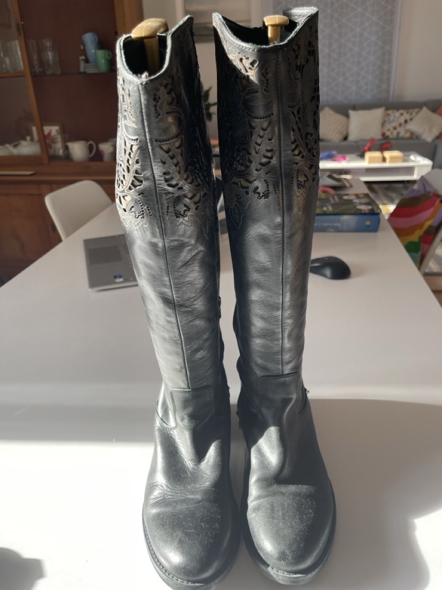 Scarpe da donna: Lederstiefel gr. 40 – Usato da Bern venduto da Lili1007 2
