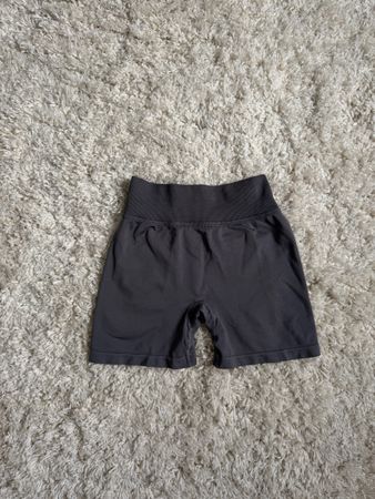 Grey Teveo Statement Shorts