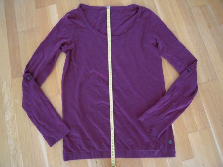 Langarmshirt S.Oliver Gr S (Ärmel zum Krempeln)