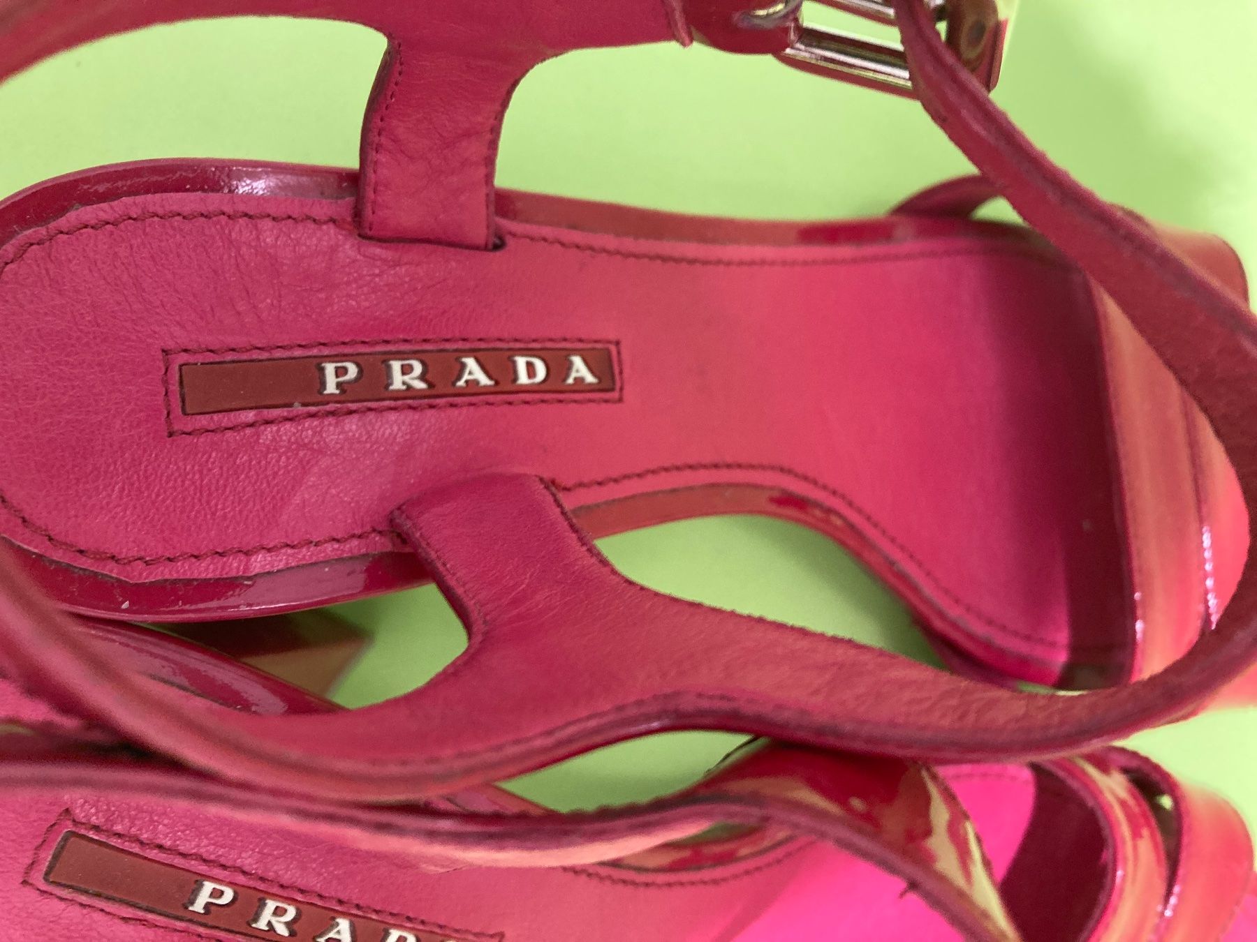 Prada Damenschuhe: Prada scarpe sandali 35,5 – Neu (gemäss Beschreibung) aus Paradiso von Kayakara 5