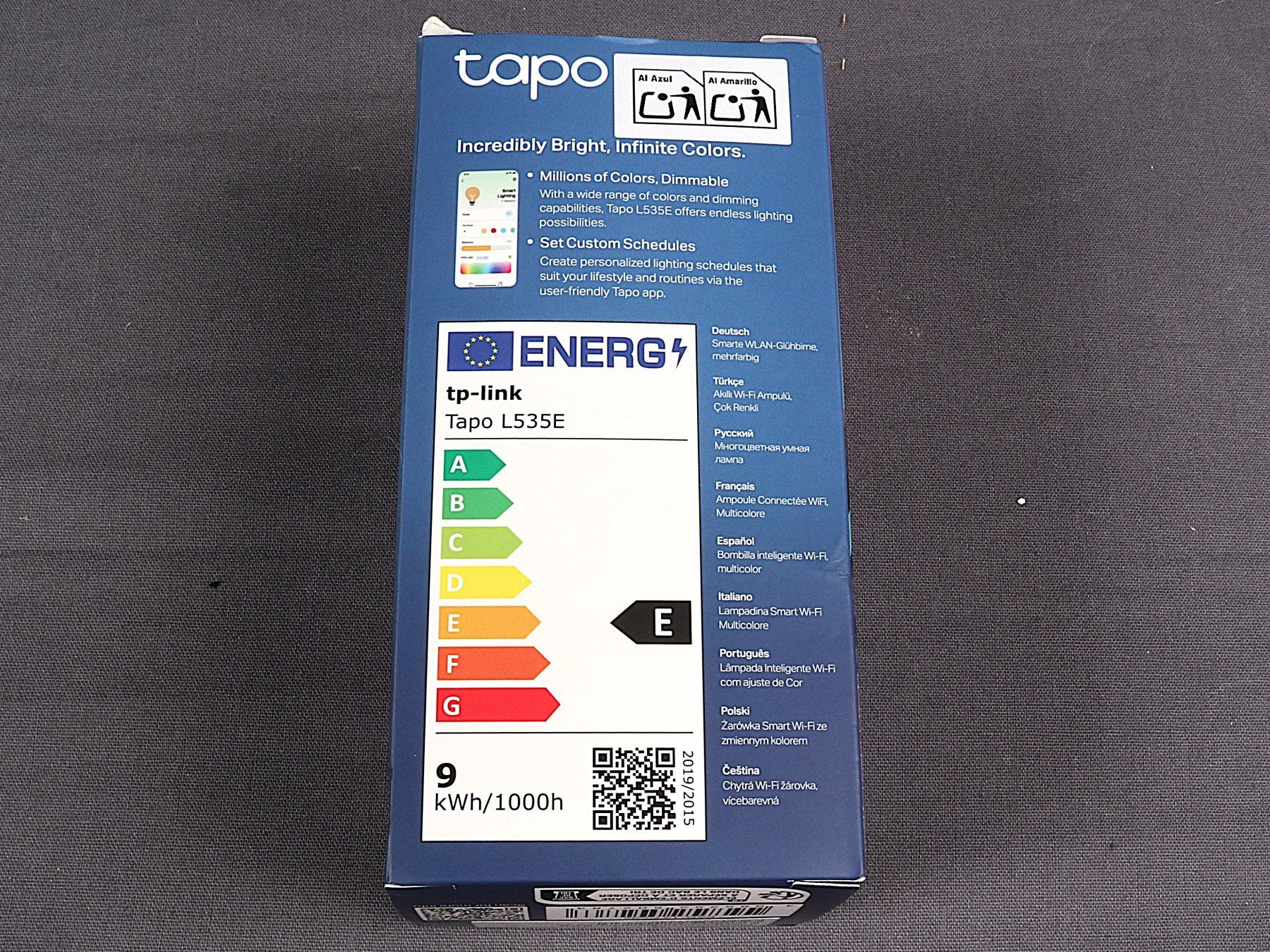 Lampade: TAPO Smart Wi-Fi Bulb Multicolor – Nuovo (secondo la descrizione) da Steinen venduto da Restwert_Steinen 3