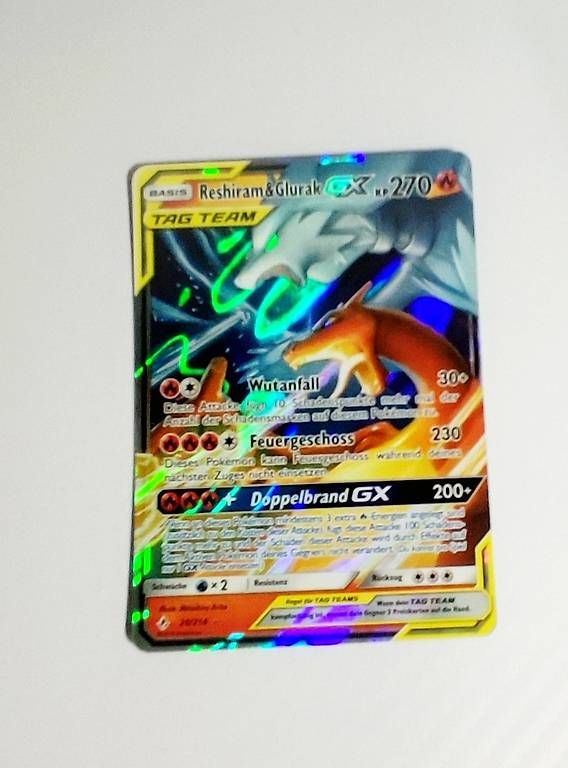 Carte collezionabili: Glurak & Reshiram Tag Team Gx – Usato da Bassersdorf venduto da Aivil01