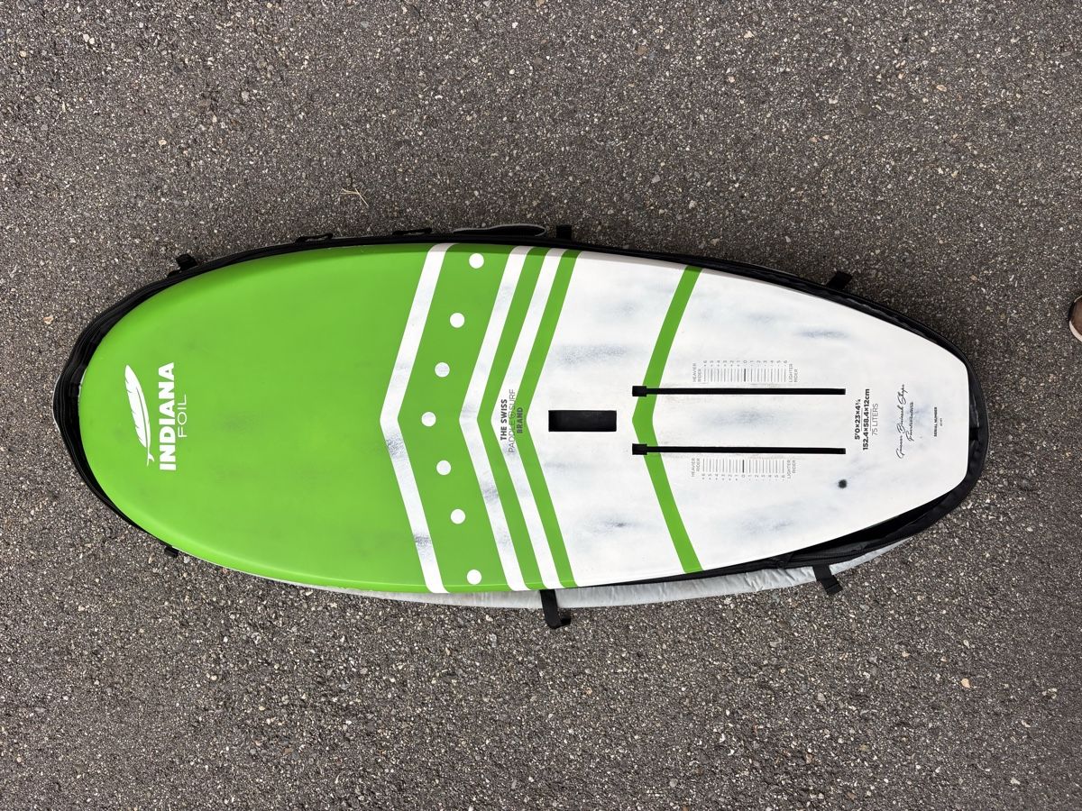 Indiana Surfboards & Schwimmbrette: Wingfoilboard 75 L – Gebraucht aus Arosa von Mirkoles 2
