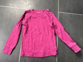 JAKO-O Langarmshirt, Gr. 116/122, pink - Top Zustand!