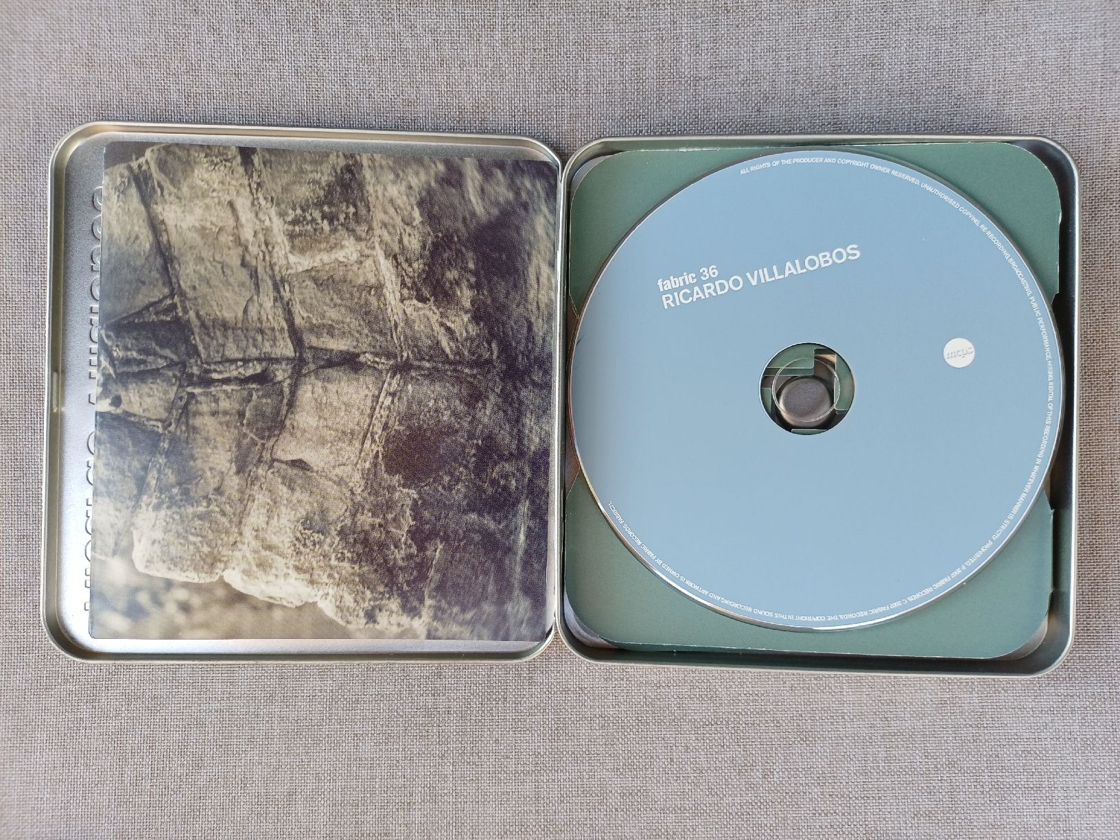 CD: Ricardo Villalobos "Fabric 36" CD – Usato da Begnins venduto da Drastic-Sound 3