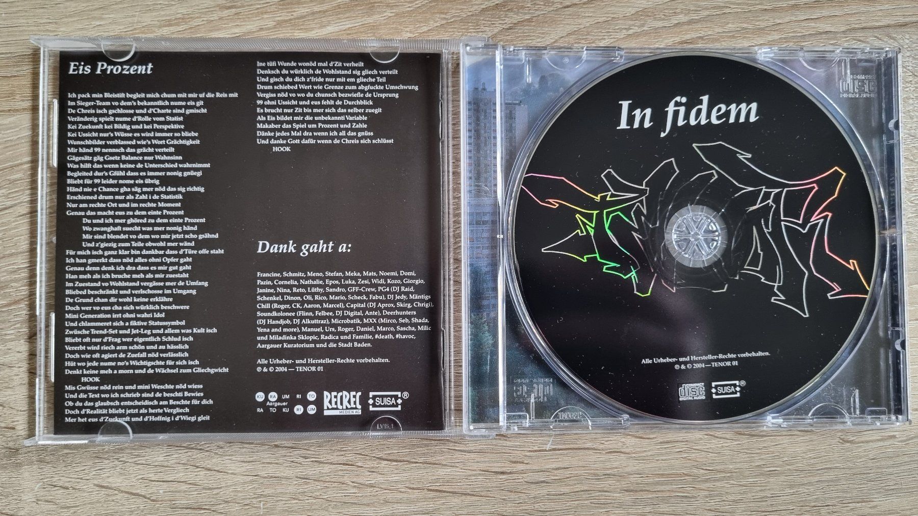 CD: Tenor - In Fidem – Usato da Hagenbuch ZH venduto da lecterr55 1