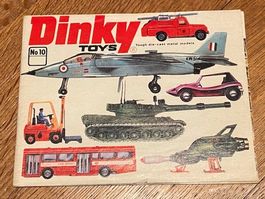 DINKY TOYS England Automodelle & Meccano Prospekt 1974 No 10