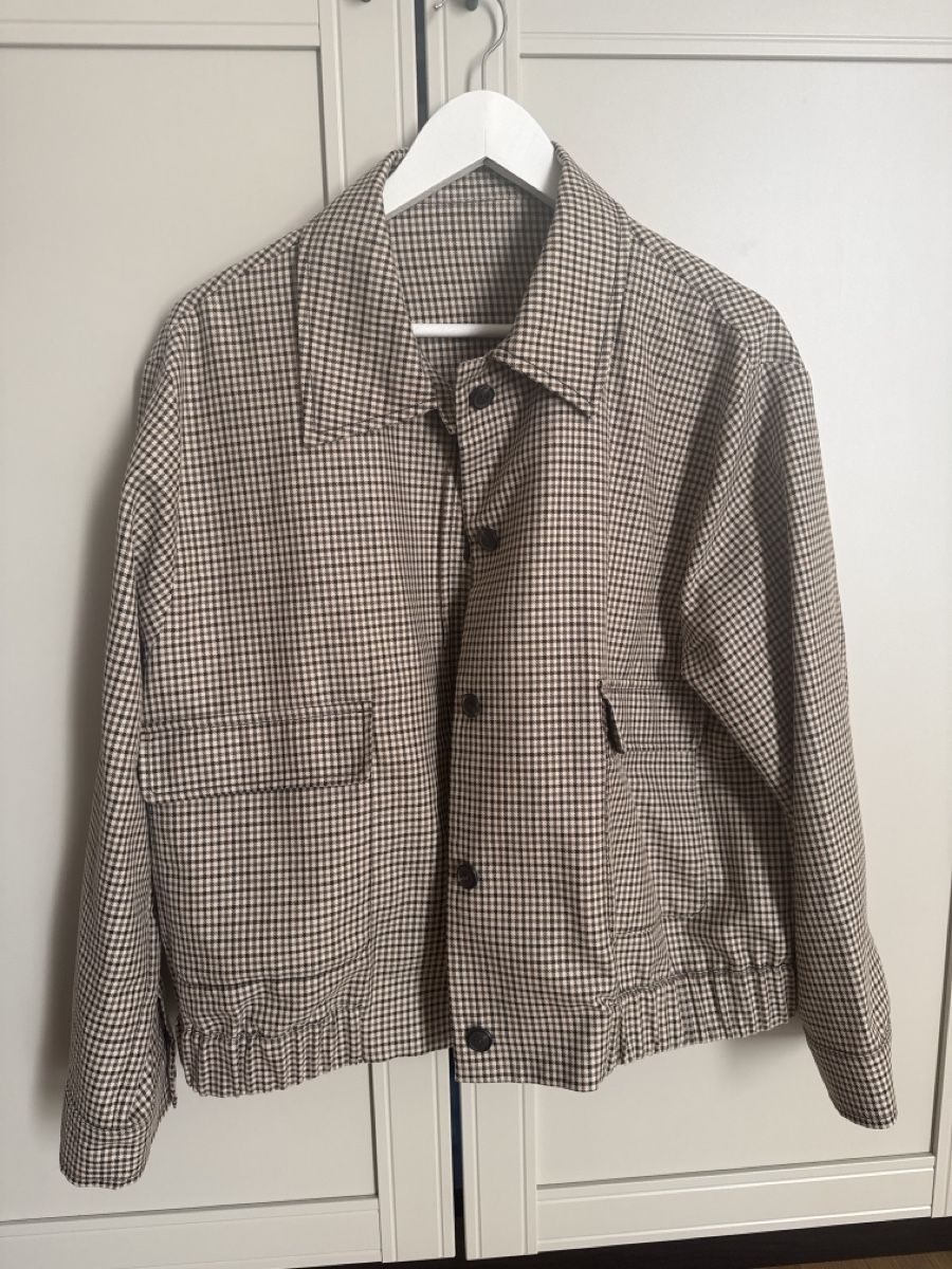 Massimo Dutti Giacche: Massimo Dutti Jacket Checkered Size L good condition – Usato da Fribourg venduto da ksu_65bh