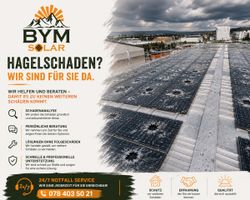 BYM Solar Hagelschaden Analyse und Reparatur