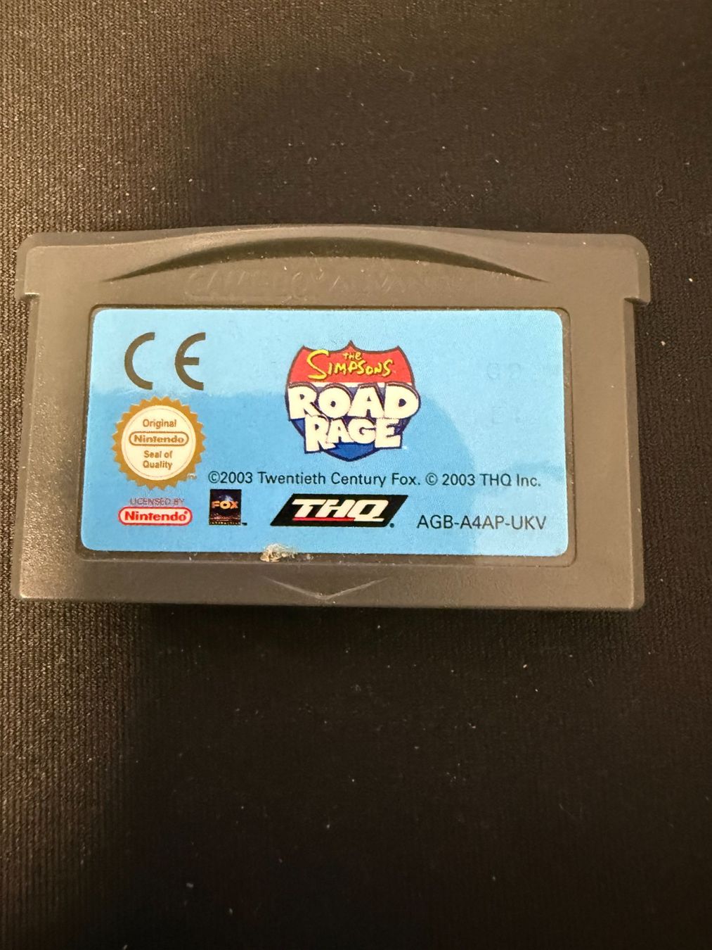 Nintendo Giochi: The Simpson Road Rage - Nintendo Gameboy Advance – Usato da Pont-de-la-Morge venduto da Darfal