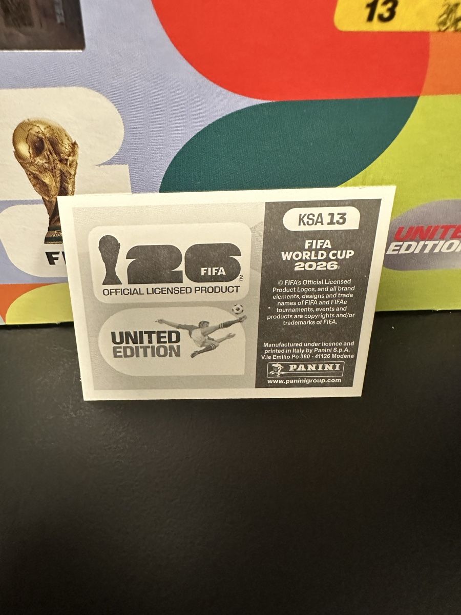 Panini Carte collezionabili: KSA 13 - Panini WM 2026 – Nuovo (secondo la descrizione) da Kreuzlingen venduto da Bes-GamingCollection 1