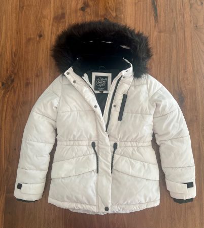 *** Steppjacke für Mädchen in Weiss „Strong Amazing Girl ***