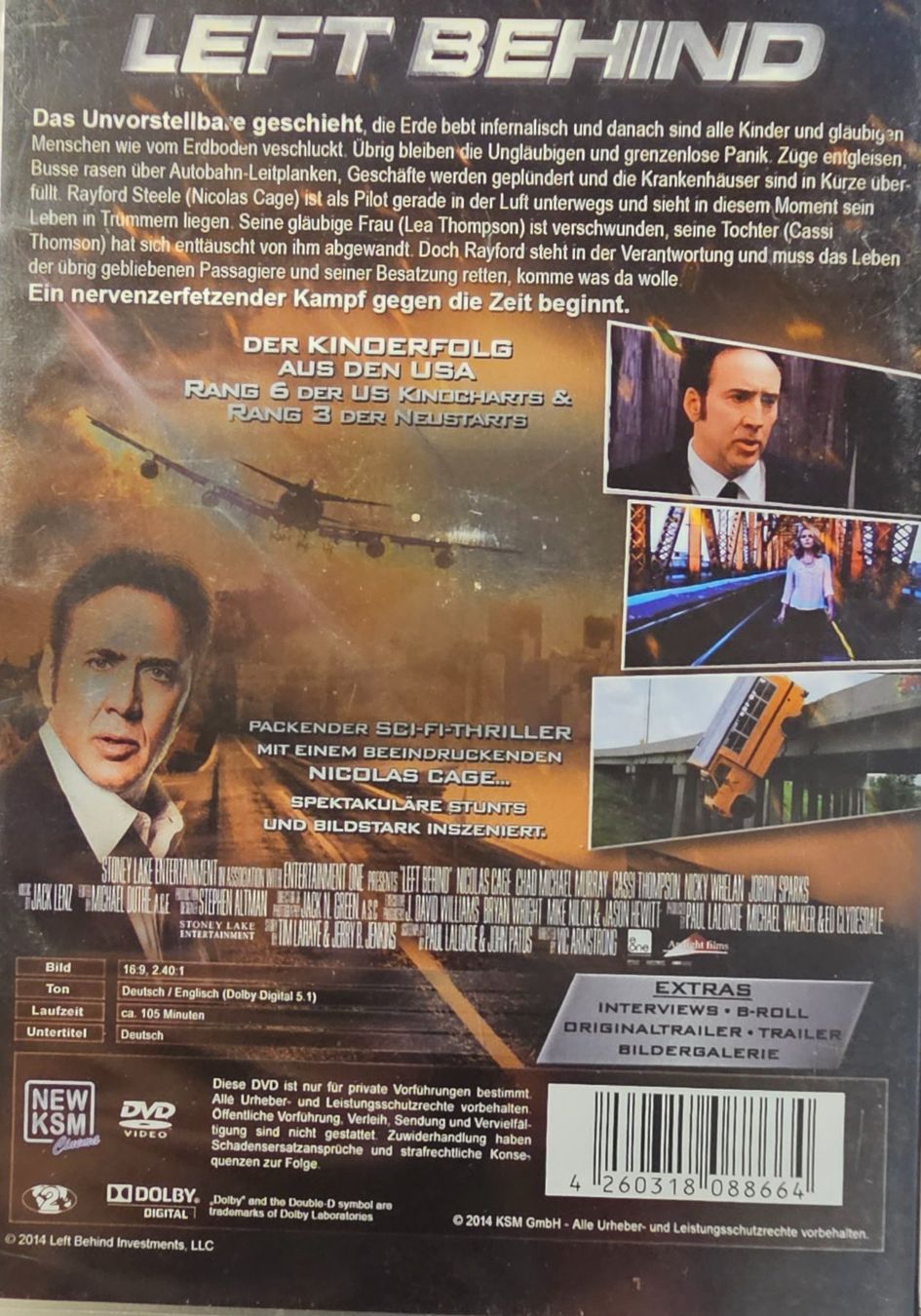 Tutti i DVDs: Left behind – Usato da Wahlen b. Laufen venduto da Cg10 1